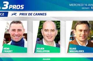 3 pros analysent leurs chances dans le Quinté+ de ce mercredi 14 janvier à Cagnes-sur-Mer