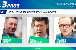 3 pros analysent leurs chances dans le Quinté+ de ce mardi 2 septembre