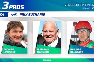 3 pros analysent leurs chances dans le Quinté+ de ce vendredi 18 septembre à Paris-Vincennes