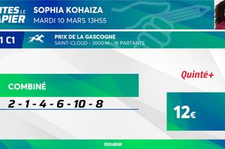 Faites le papier du Quinté+ de ce mardi 10 mars