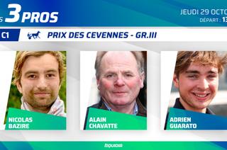 3 pros analysent leurs chances dans le Quinté+ de ce jeudi 29 octobre