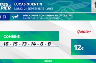 Faites le papier du Quinté+ de ce lundi 21 septembre