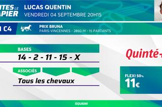 Faites le papier du Quinté+ de ce vendredi 4 septembre