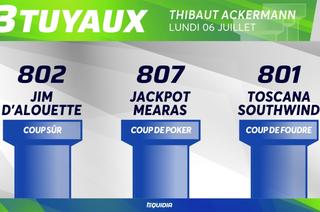 Les 3 tuyaux du Quinté+ de ce lundi 6 juillet aux Sables d'Olonne