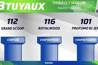 Les 3&nbsp;tuyaux du Quinté+ du mardi 14 avril à Chantilly