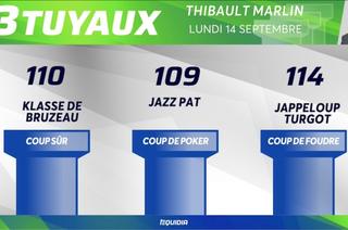 Les 3&nbsp;tuyaux du Quinté+ du lundi 14 Septembre à Beaumont-de-Lomagne