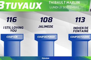 Les 3 tuyaux du Quinté+ du lundi 21 septembre à La Capelle