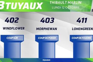 Les 3 tuyaux du Quinté+ du lundi 12 octobre à Marseille-Borely