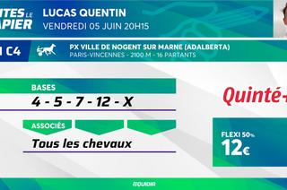 Faites le papier du Quinté+ de ce vendredi 5 juin