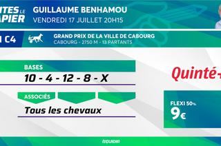 Faites le papier du Quinté+ de ce vendredi 17 juillet