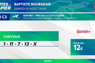 Faites le papier du Quinté+ de ce samedi 1er août