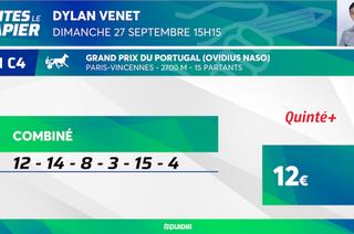 Faites le papier du Quinté+ de ce dimanche 27 septembre