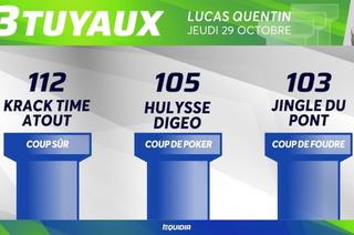 Les 3 tuyaux du Quinté+ de ce jeudi 29 octobre à Vincennes