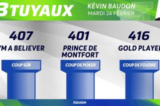 Les 3 tuyaux du Quinté+ de ce mardi 24 février à Cagnes-sur-Mer