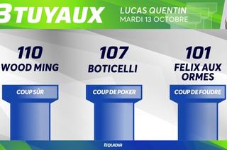 Les 3 tuyaux du Quinté+ de ce mardi 13 octobre à Longchamp