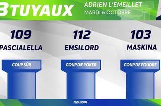 Les 3 tuyaux du Quinté+ du mardi 6 octobre à Auteuil