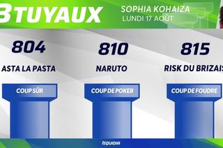 Les 3 tuyaux du Quinté+ de ce lundi 17 août