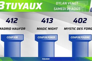Les 3 tuyaux du Quinté+ de ce samedi 29 août à Vincennes