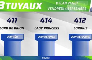 Les 3 tuyaux du Quinté+ de ce vendredi 4 septembre à Vincennes
