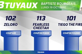 Les 3&nbsp;tuyaux du Quinté+ du lundi 19 octobre à Deauville