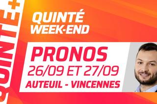 Quinté Week-End : Analyse du Quinté+ du samedi 26 septembre à Auteuil