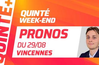 Quinté Week-End : Analyse du Quinté+ du samedi 29 août à Vincennes