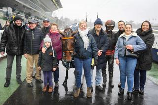 Prix Comte Pierre de Montesson - Nicolas Bridault, entraîneur de Nocive de Choquel : "C'est magnifique"