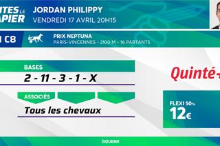 Faites le papier du Quinté+ de ce vendredi 17 avril