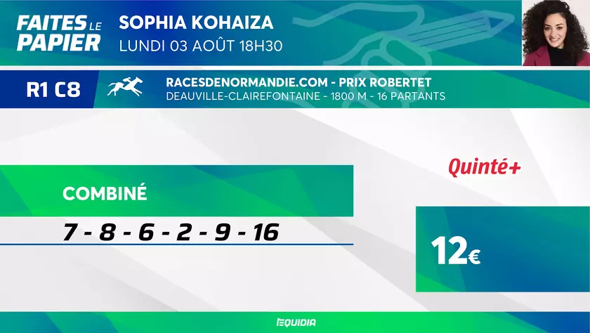 Alsaba Remporte le Prix Robertet (Quinté+) à Clairefontaine
